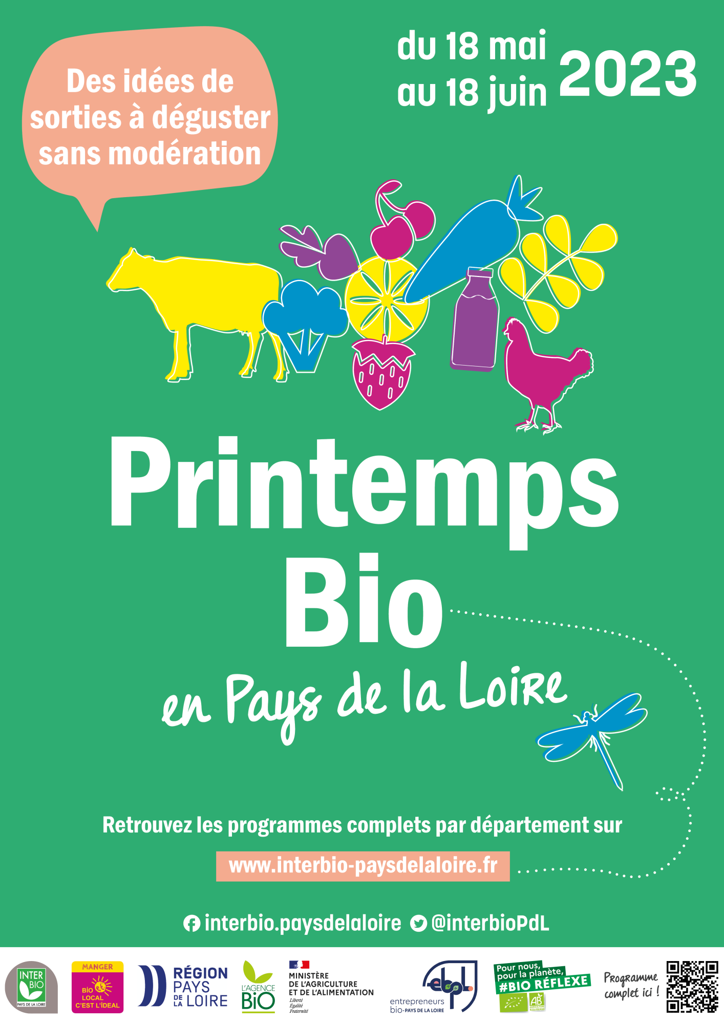 Printemps Bio Interbio Pays De La Loire   Visuel Printemps Bio 